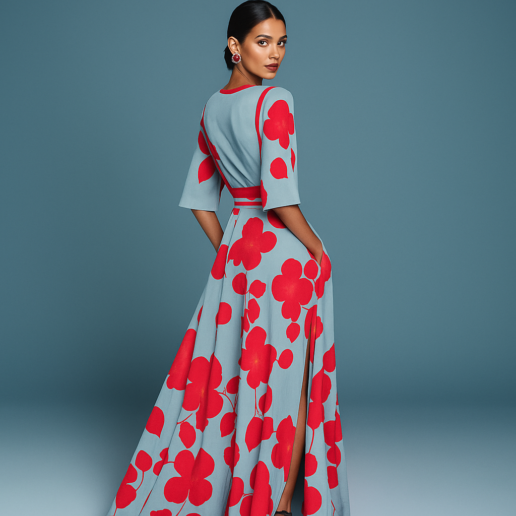 Layla™ | Elegancka Sukienka Wiskozowa