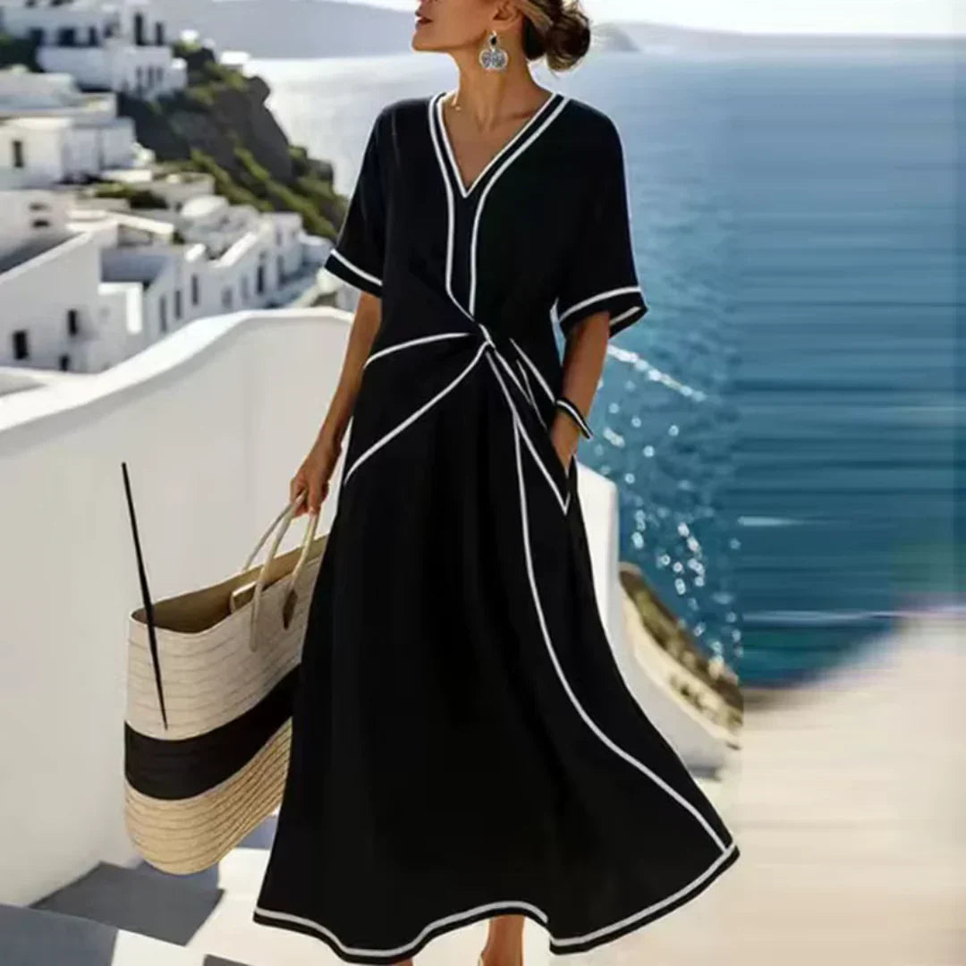 Athena™ - Elegancka Letnia Sukienka Maxi