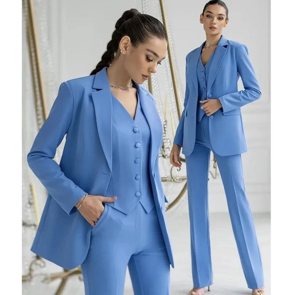 Marynarka "Safira" (Żakiet + Spodnie + Kamizelka)