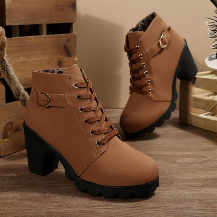 Orelia – Eleganckie botki sznurowane