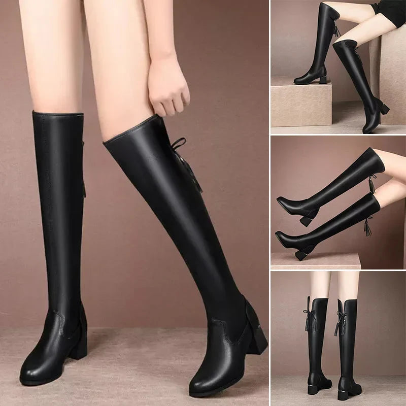 Lorissa – Elastyczne kozaki za kolano