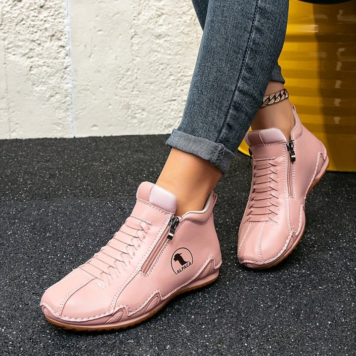 Sirena – Wodoodporne buty z bocznym zamkiem i amortyzowaną podeszwą