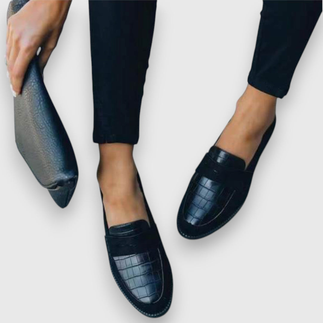 Lenika – Stylowe mokasyny z miękką wkładką