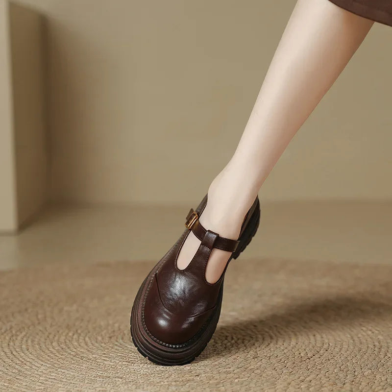 Gaudentia – Skórzane buty