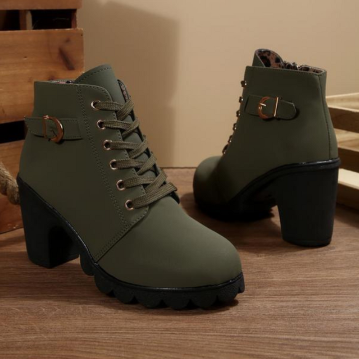 Orelia – Eleganckie botki sznurowane