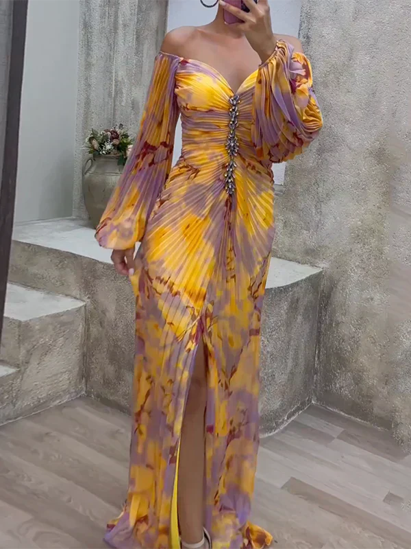 Amelia™ | Elegancka Sukienka z Dekoltem w Serek
