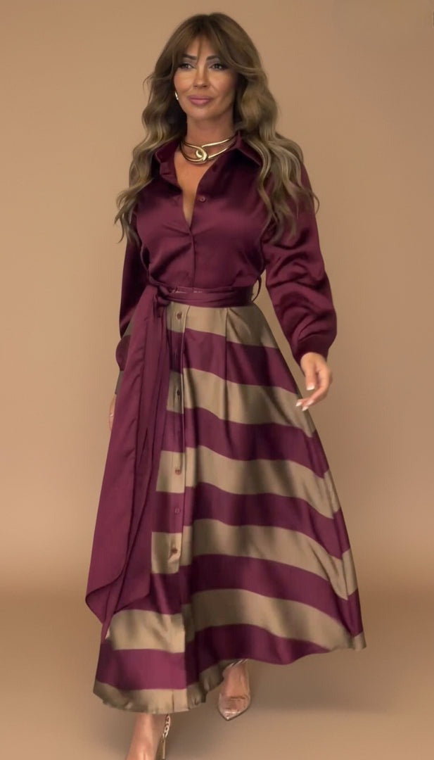 Mila™ | Pasiasta Sukienka Maxi