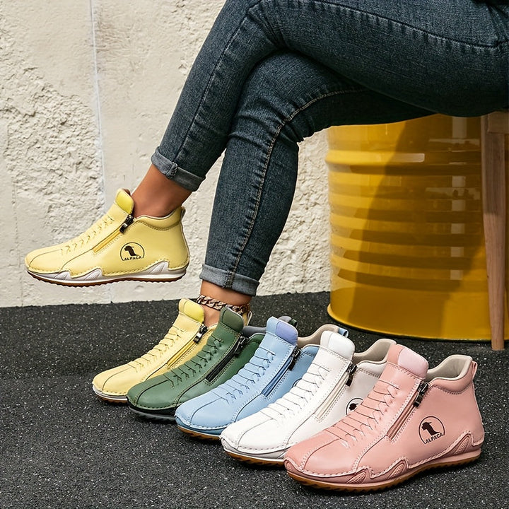 Sirena – Wodoodporne buty z bocznym zamkiem i amortyzowaną podeszwą