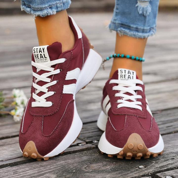 Juvella – Skórzane stabilizujące buty casualowe