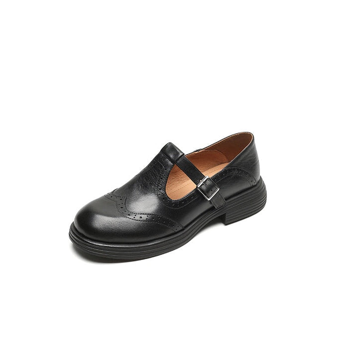 Elvara | Eleganckie Mary Jane ze skóry