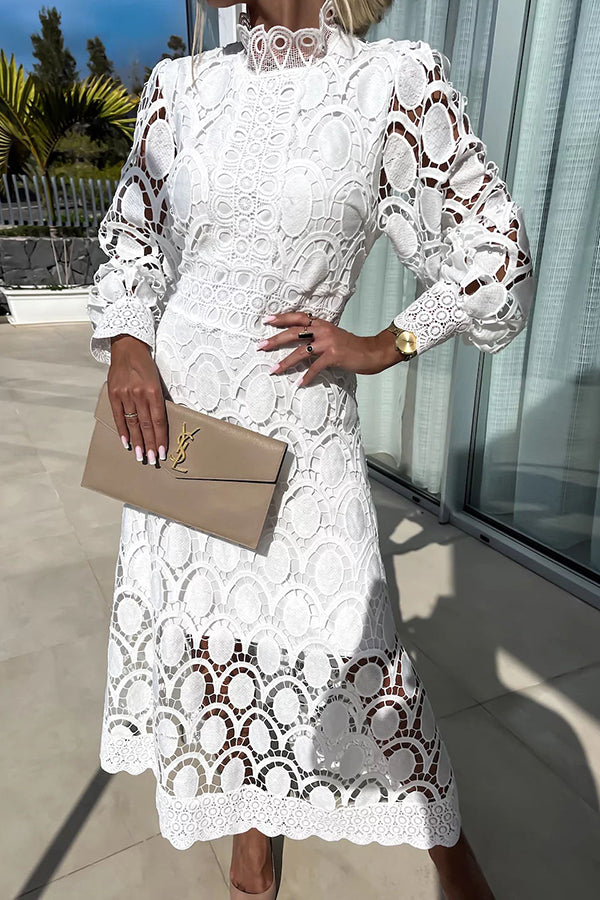 Noor - Romantyczna Sukienka Koronkowa