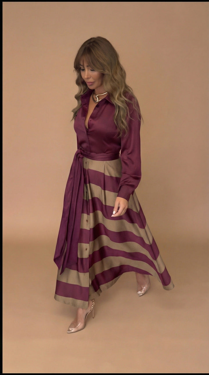 Mila™ | Pasiasta Sukienka Maxi