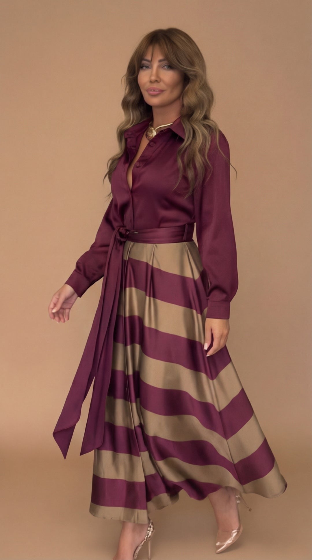 Mila™ | Pasiasta Sukienka Maxi