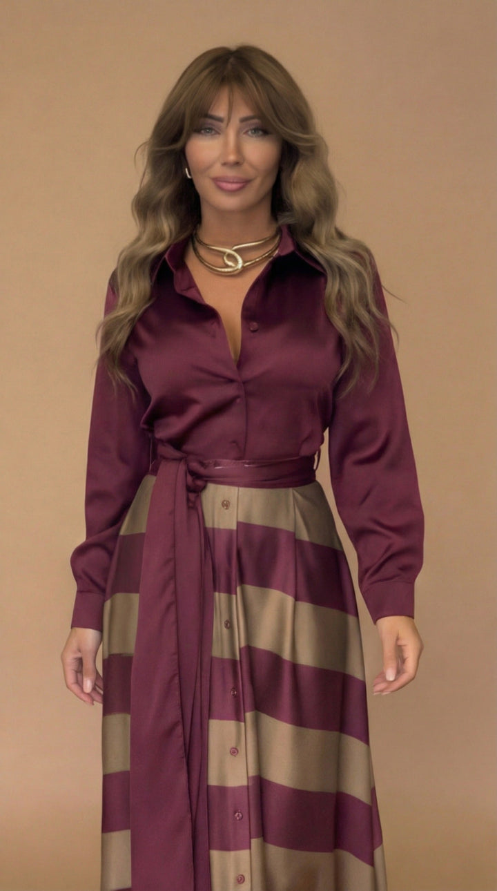 Mila™ | Pasiasta Sukienka Maxi