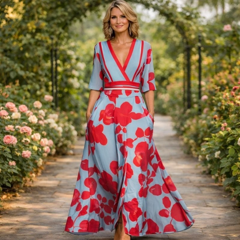 Layla™ | Elegancka Sukienka Wiskozowa