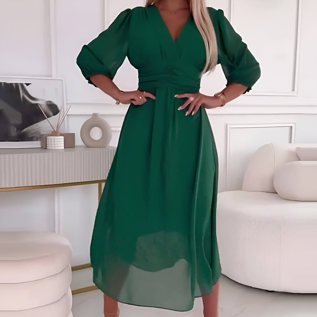 Aurora™ | Elegancka Sukienka Wrap