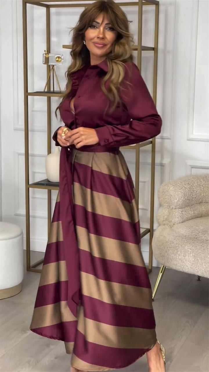 Sukienka Maxi w Paski