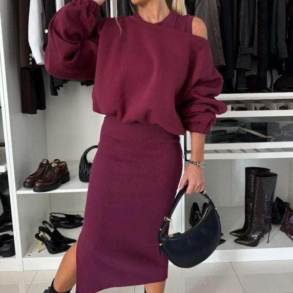 Camilla - Sukienka i sweter